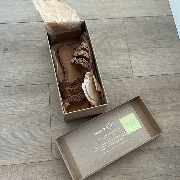 NEW Madewell the Wave Slide Sandals Size 6.5 - Picture 4 of 8